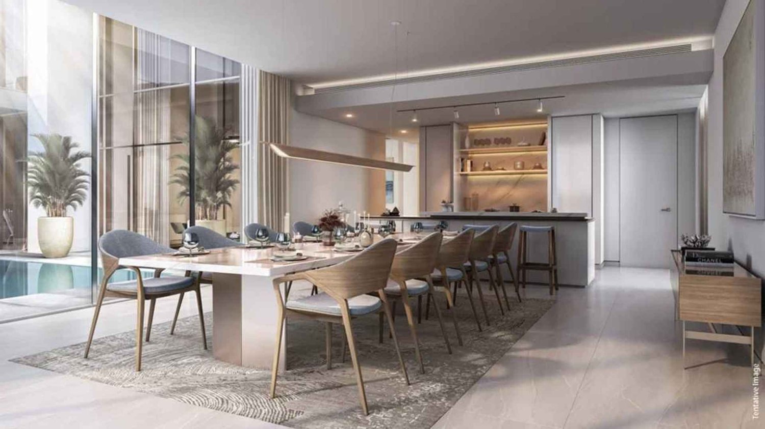 Apartamento T1 em Coraline Beach Residences, Umm Al Quwain, UAE N.º 63412