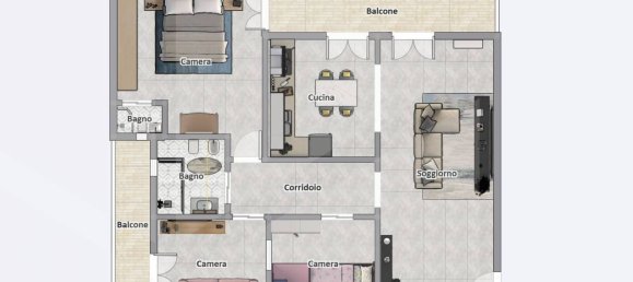 3غرفة شقة في Bitritto, Italy رقم 22769 25