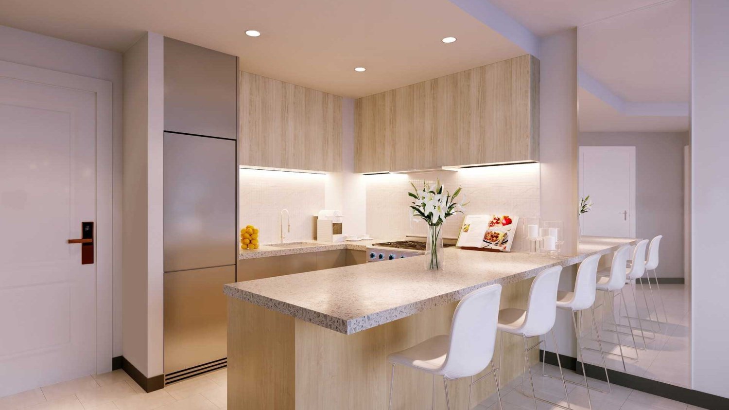 1 Schlafzimmer Wohnung in BEACH OASIS 2, Dubai Studio City, UAE, Nr. 62588