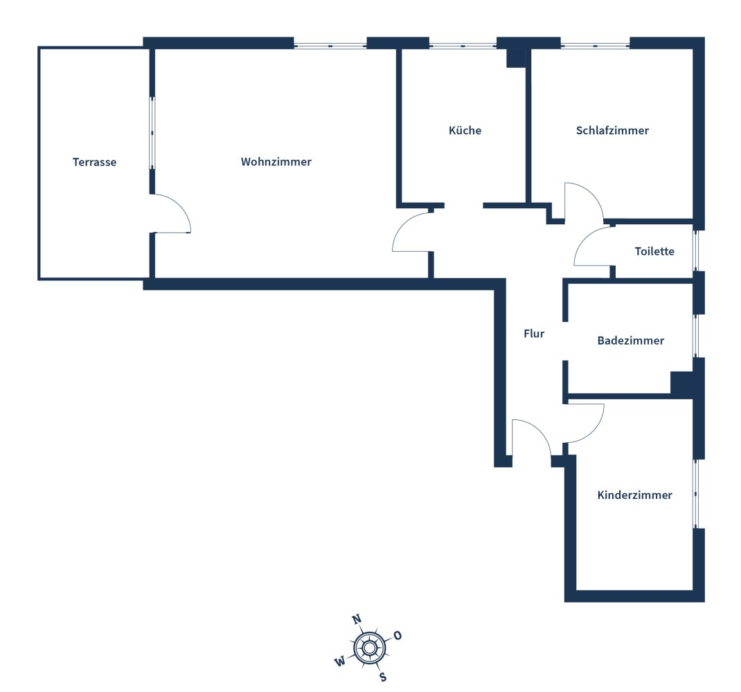Apartamento de 2 dormitorios en Esslingen, Germany No. 242896