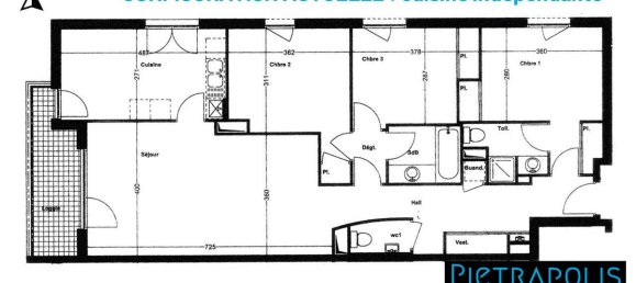 3 bedrooms Apartment in Lyon, France No. 343445 17