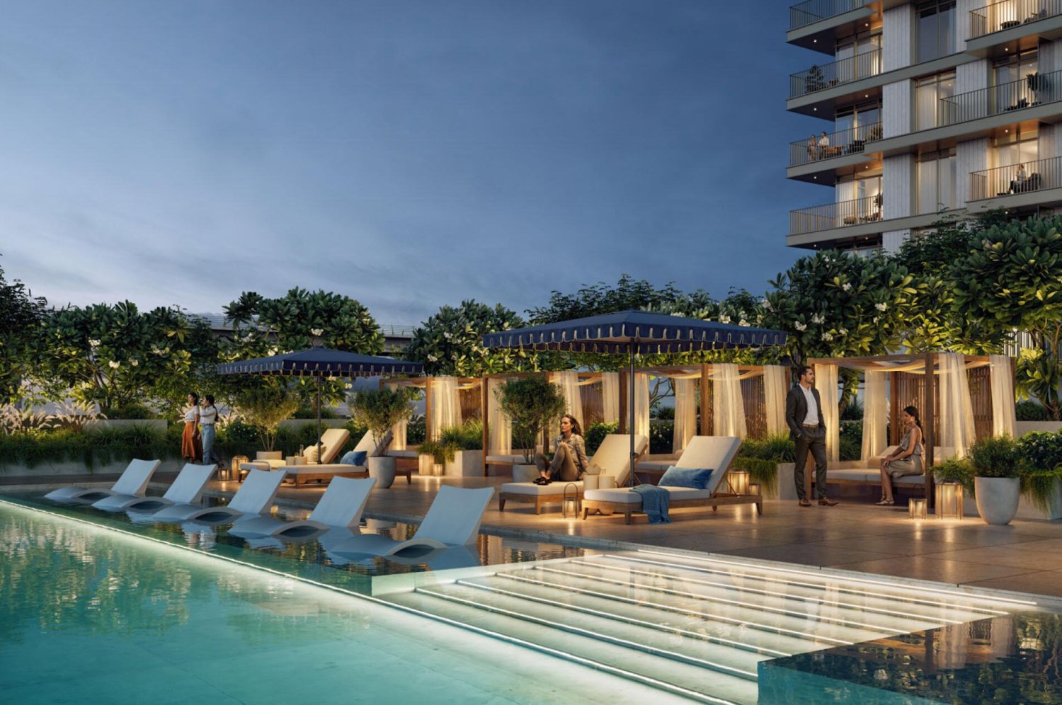 Квартира с 1 спальней в Дубай, ОАЭ № 68206