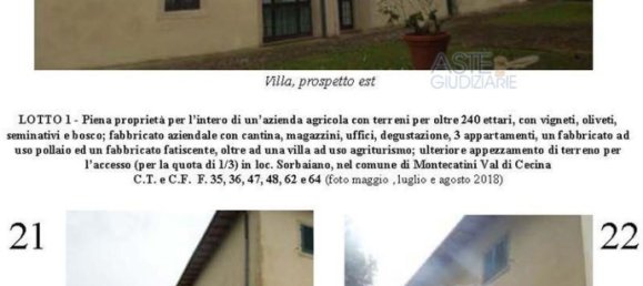 Villa de 39 dormitorios en Montecatini Val di Cecina, Italy No. 342534 3