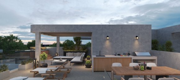 Квартира с 2 спальнями в Ливадия, Кипр № 32679 15