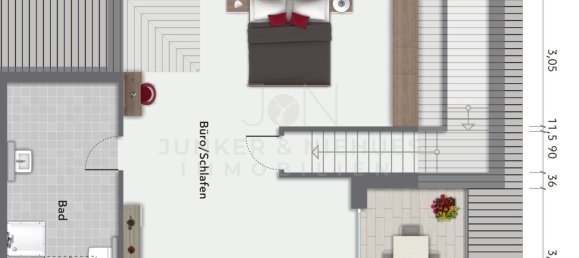 Dúplex de 3 habitaciónes en Bielefeld, Germany No. 97667 20