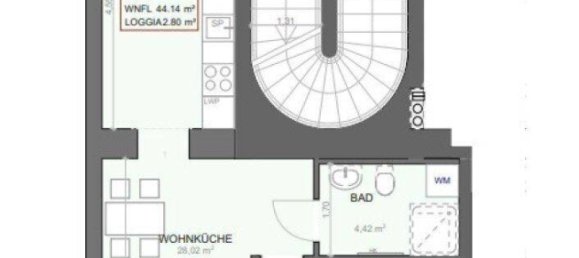 2 rooms Apartment in Ottakring, Austria No. 141927 10