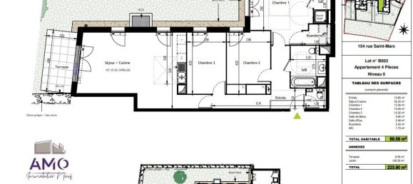 3 Schlafzimmer Wohnung in Orleans, France, Nr. 244023 3