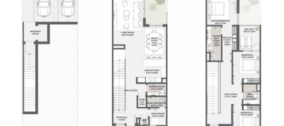 3 غرف نوم تاون هاوس في دبي, UAE رقم 121208 6