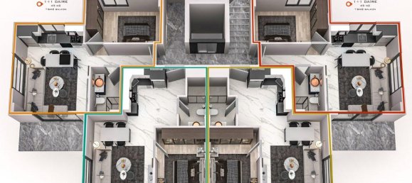 3 rooms Penthouse in Oba, Turkey No. 10063 23