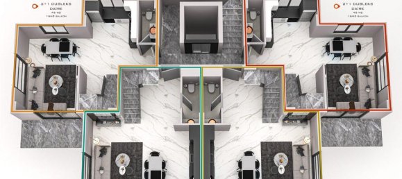 3 rooms Penthouse in Oba, Turkey No. 10063 24