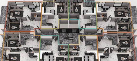 3 rooms Penthouse in Oba, Turkey No. 10063 19