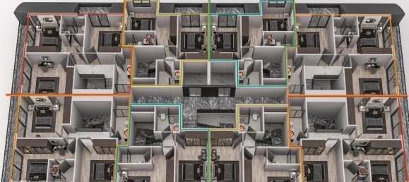 3 rooms Penthouse in Oba, Turkey No. 10063 20