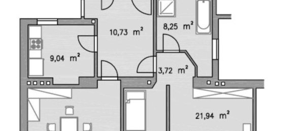 Apartamento de 3 habitaciónes en Leopoldstadt, Austria No. 58453 4