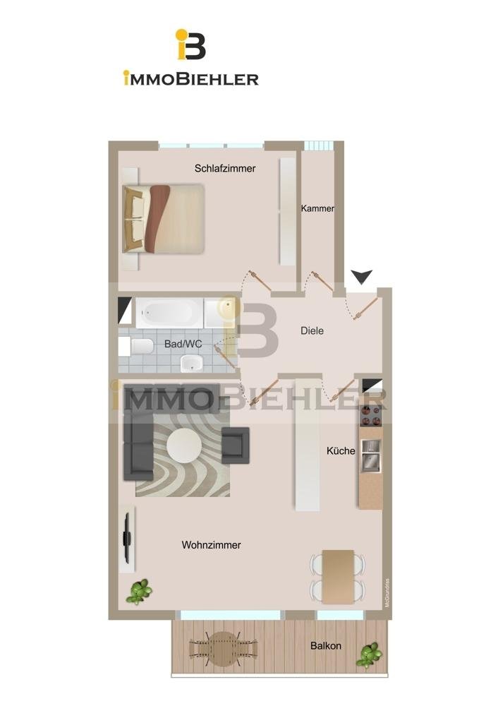 1 bedroom Apartment in Cologne, Germany No. 342364