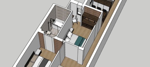 2 Schlafzimmer Wohnung in Madrid, Spain, Nr. 25039 3