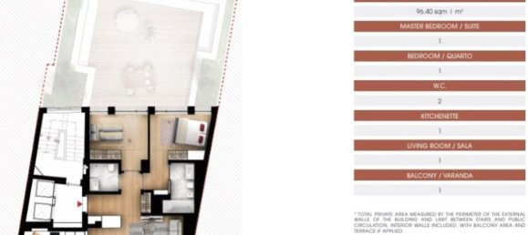 2 Schlafzimmer Penthouse in Lisbon, Portugal, Nr. 97423 11