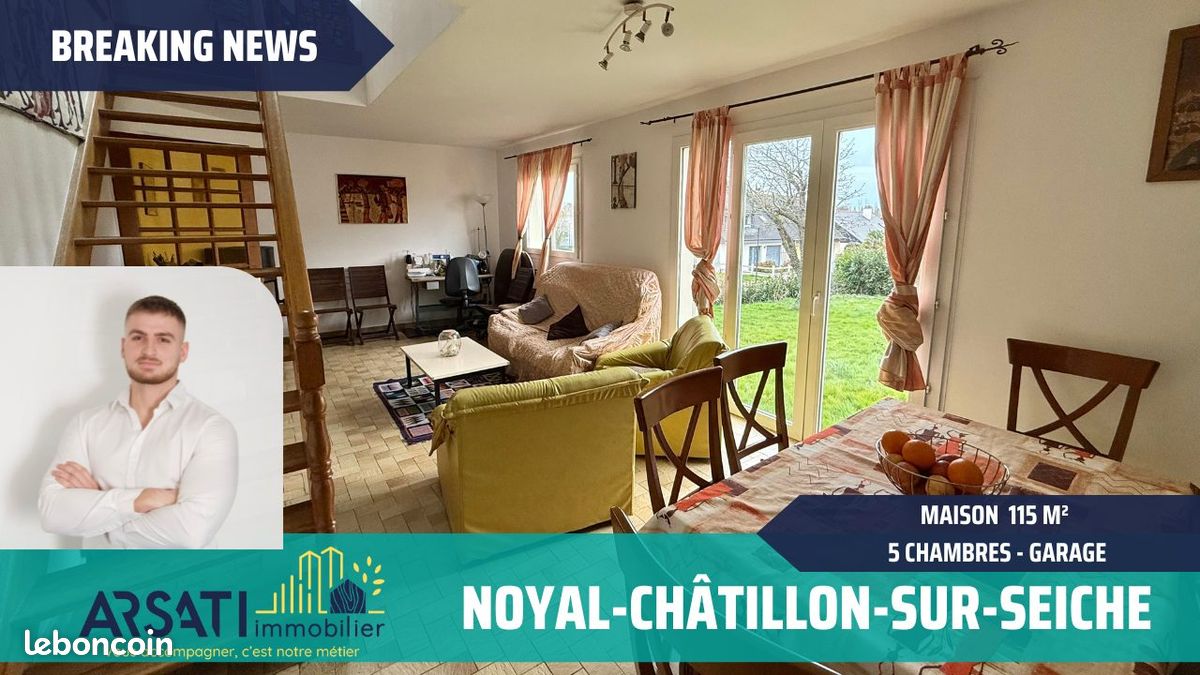 5 Schlafzimmer Haus in Noyal-Chatillon-sur-Seiche, France, Nr. 193235