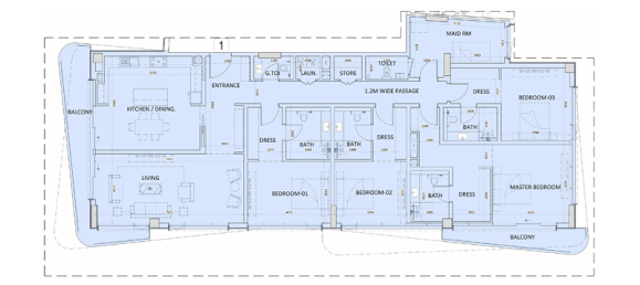 1 bedroom Apartment in Dubai, UAE No. 121511 6