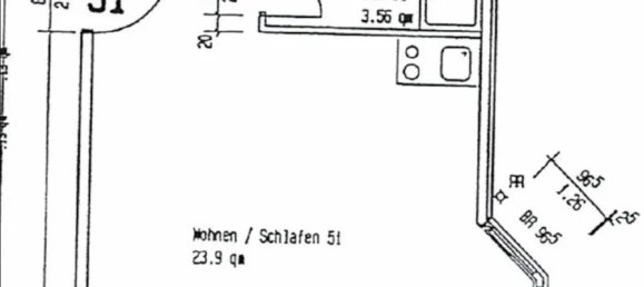 Студия в Бохум, Германия № 20441 3