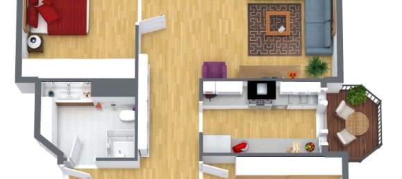 Apartamento T3 em Cologne, Germany N.º 232024 2