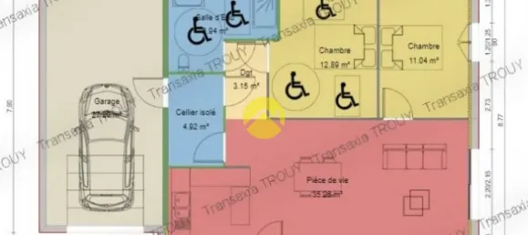 Terrain à Lunery, France 760m² No. 235875 6