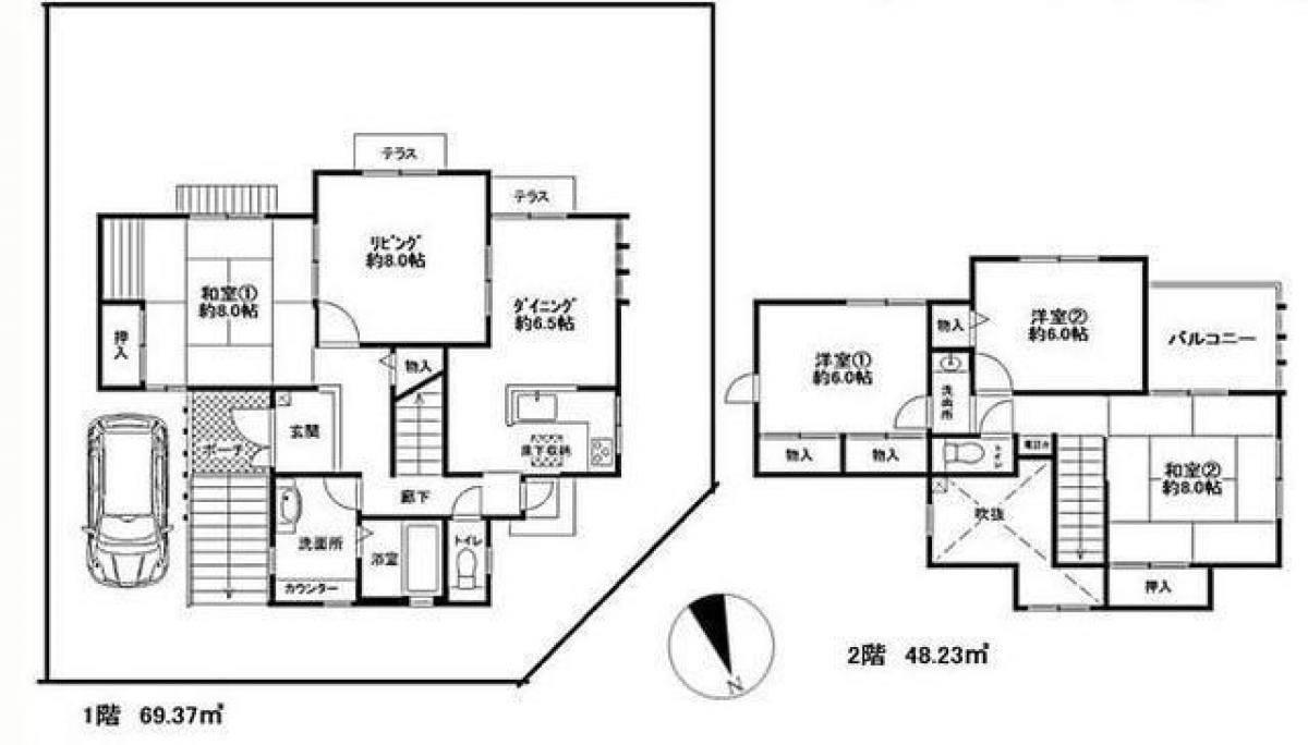 Дом с 4 спальнями в Хёго, Япония № 3407