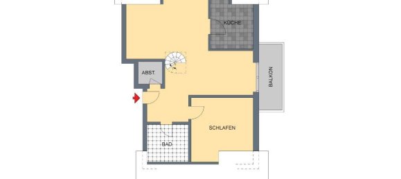 Dúplex de 2 dormitorios en Rhein-Neckar-Kreis, Germany No. 72489 5