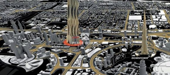 Apartamento de 1 dormitorio en Business Bay, UAE No. 18648 6