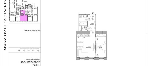 2 rooms Apartment in Rudolfsheim-Funfhaus, Austria No. 180772 11