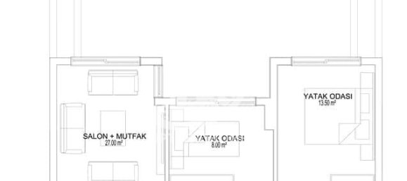 Apartment 1+1 in Antalya, Turkey No. 8850 18