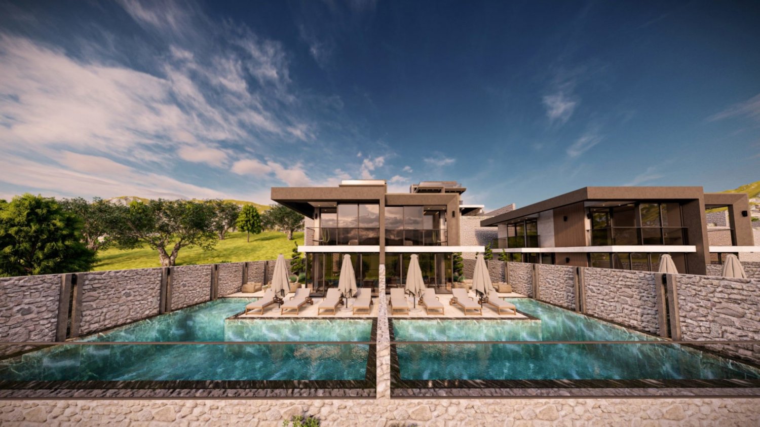 Вилла 5+1 в Анталья, Турция № 9257