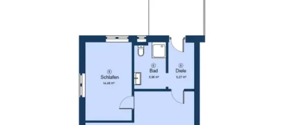 Apartamento T1 em Saarland, Germany N.º 27858 5