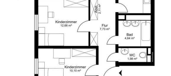 3 Schlafzimmer Wohnung in München, Germany, Nr. 363043 13