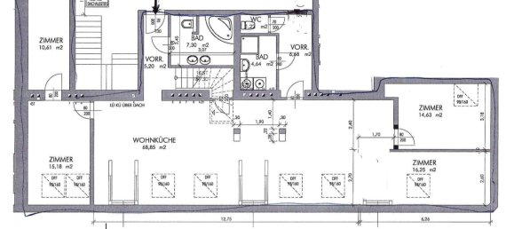 3 rooms Penthouse in Favoriten, Austria No. 89738 33