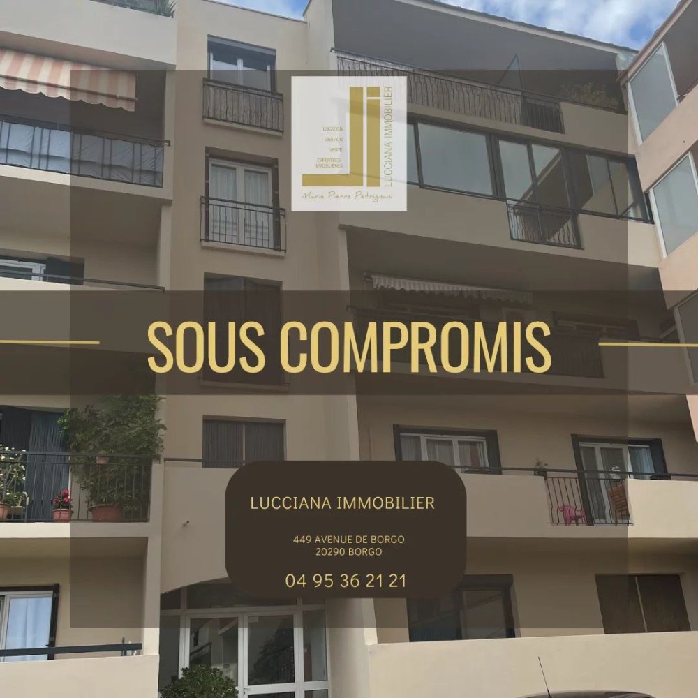 3 rooms Apartment in Borgo, France No. 222737