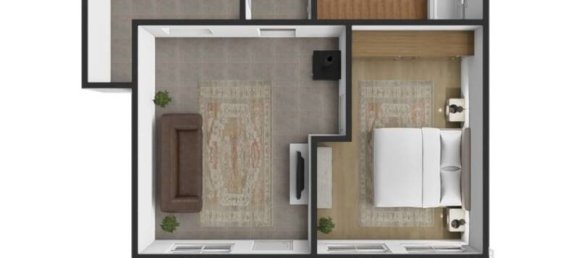 2 rooms Apartment in Trentino-Alto Adige, Italy No. 371362 5