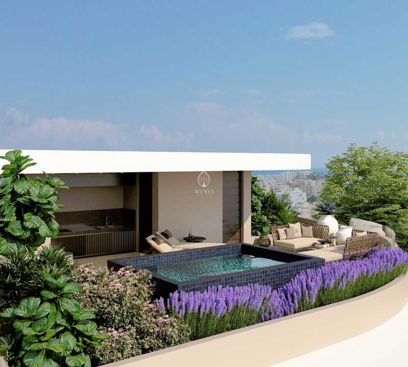 3 Schlafzimmer Wohnung in Mesa Geitonia, Cyprus, Nr. 19304