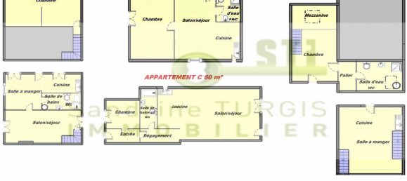 6 Schlafzimmer Gebäude in Montbouy, France, Nr. 89545 3