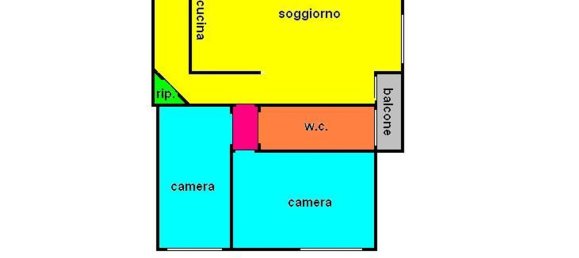 3-salle Appartement à Monza, Italy No. 234742 15