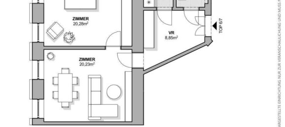 Escritório de 2 divisões em Brigittenau, Austria N.º 85882 5