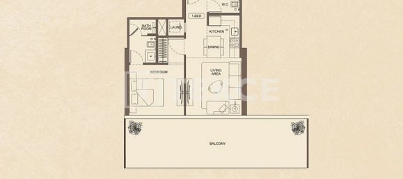 Квартира с 2 спальнями в Majan, Дубай, ОАЭ № 109936 27