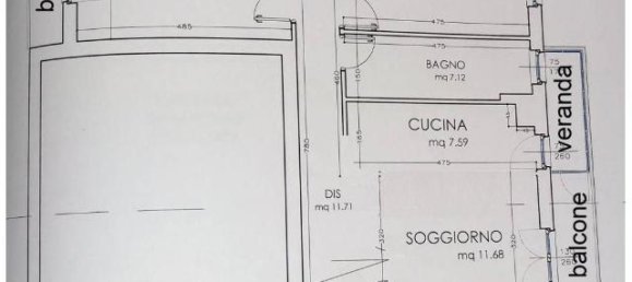 3 rooms Apartment in Cuneo, Italy No. 28177 26