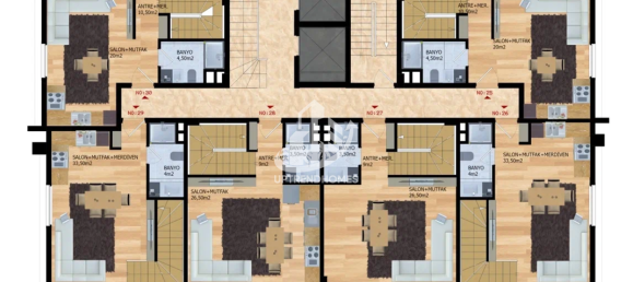 شقة 1+1 في Mahmutlar, Turkey رقم 3112 16