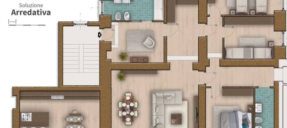 4-Zimmer Wohnung in Bergamo, Italy, Nr. 100392 26