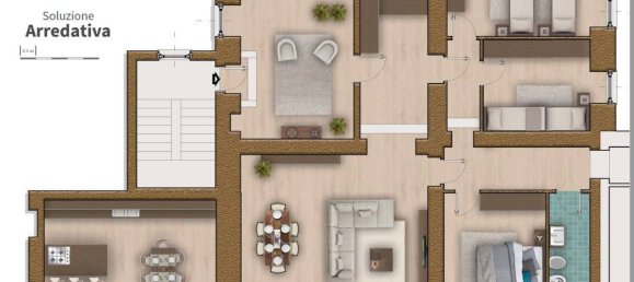 4-Zimmer Wohnung in Bergamo, Italy, Nr. 100392 25