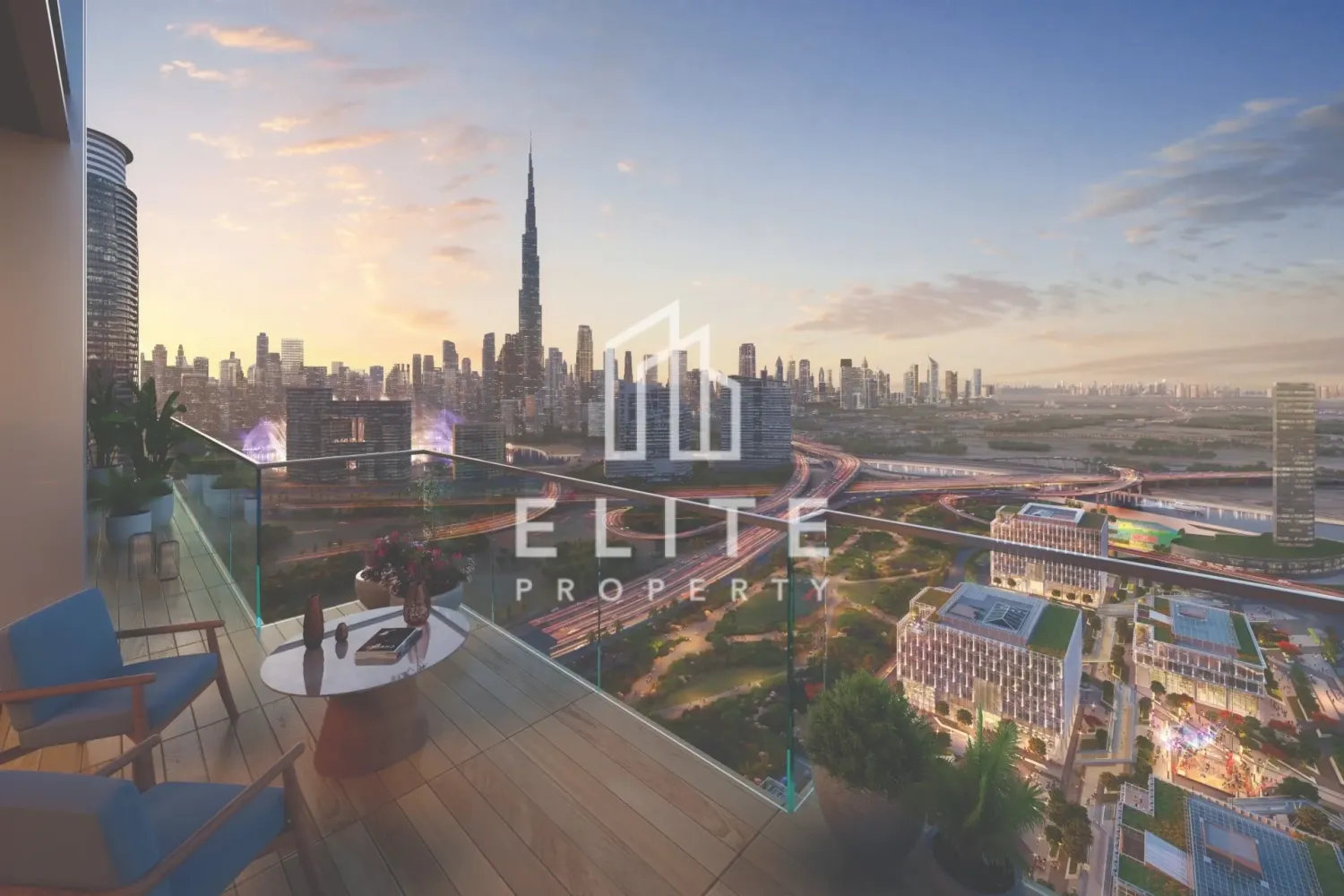 Квартира с 3 спальнями в Дубай, ОАЭ № 113297