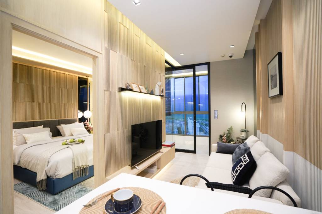 Apartamento com 1 quarto em condomínio em Bang Lamung, Thailand N.º 13400