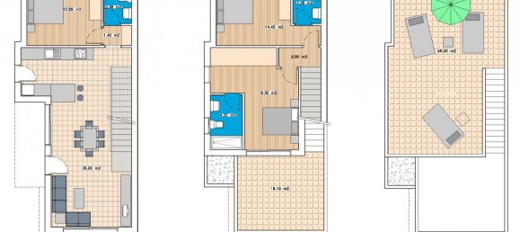 Вилла с 3 спальнями в Бенихофар, Испания № 7133 15
