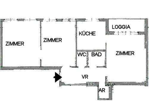 3-Zimmer Wohnung in Neulengbach, Austria, Nr. 251278
