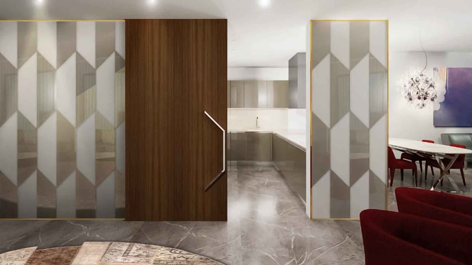 Apartamento de 3 dormitorios en AVENUE RESIDENCE 4, Al Furjan, UAE No. 61854